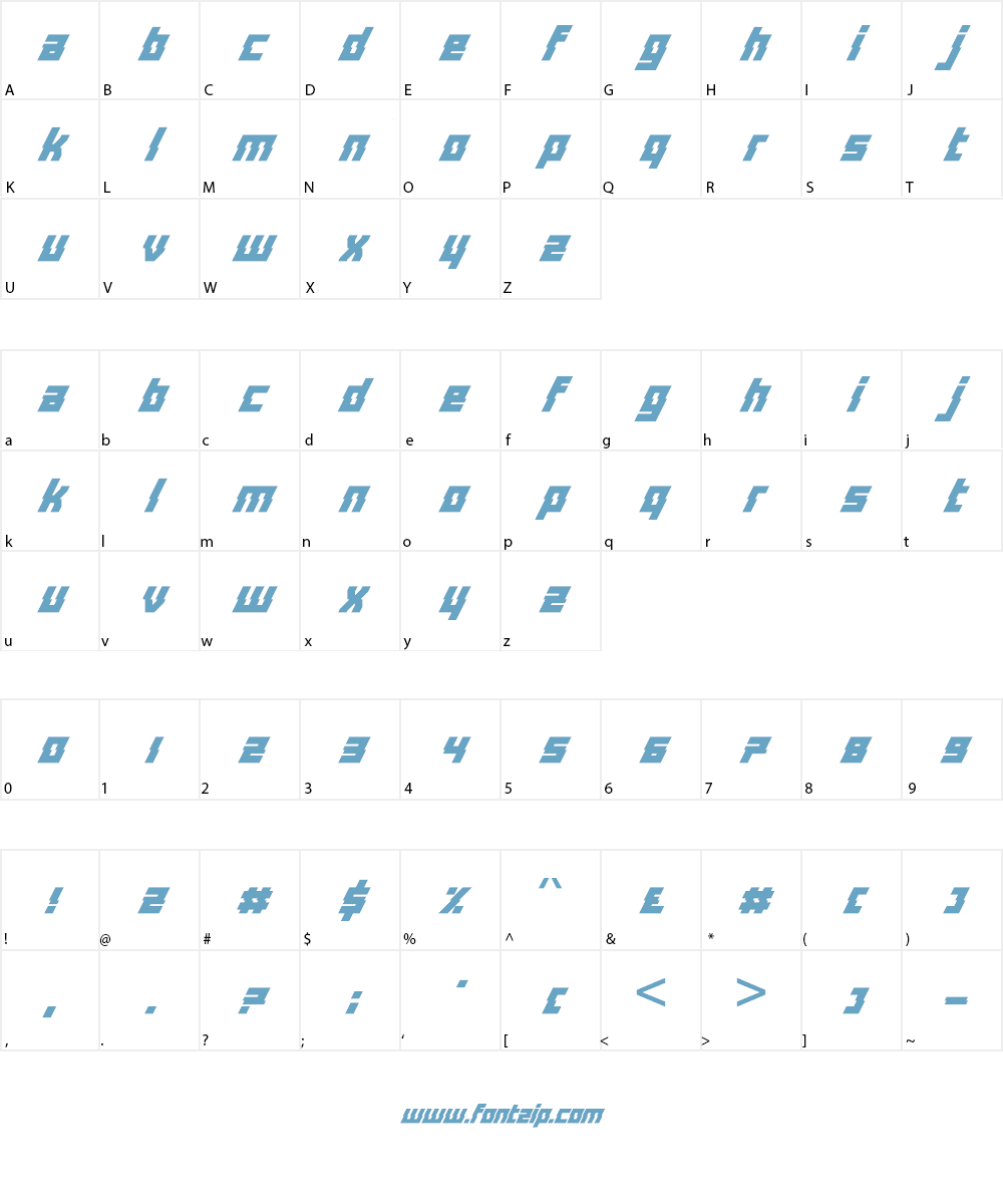 Distortion Of The Brain And Min Font Character