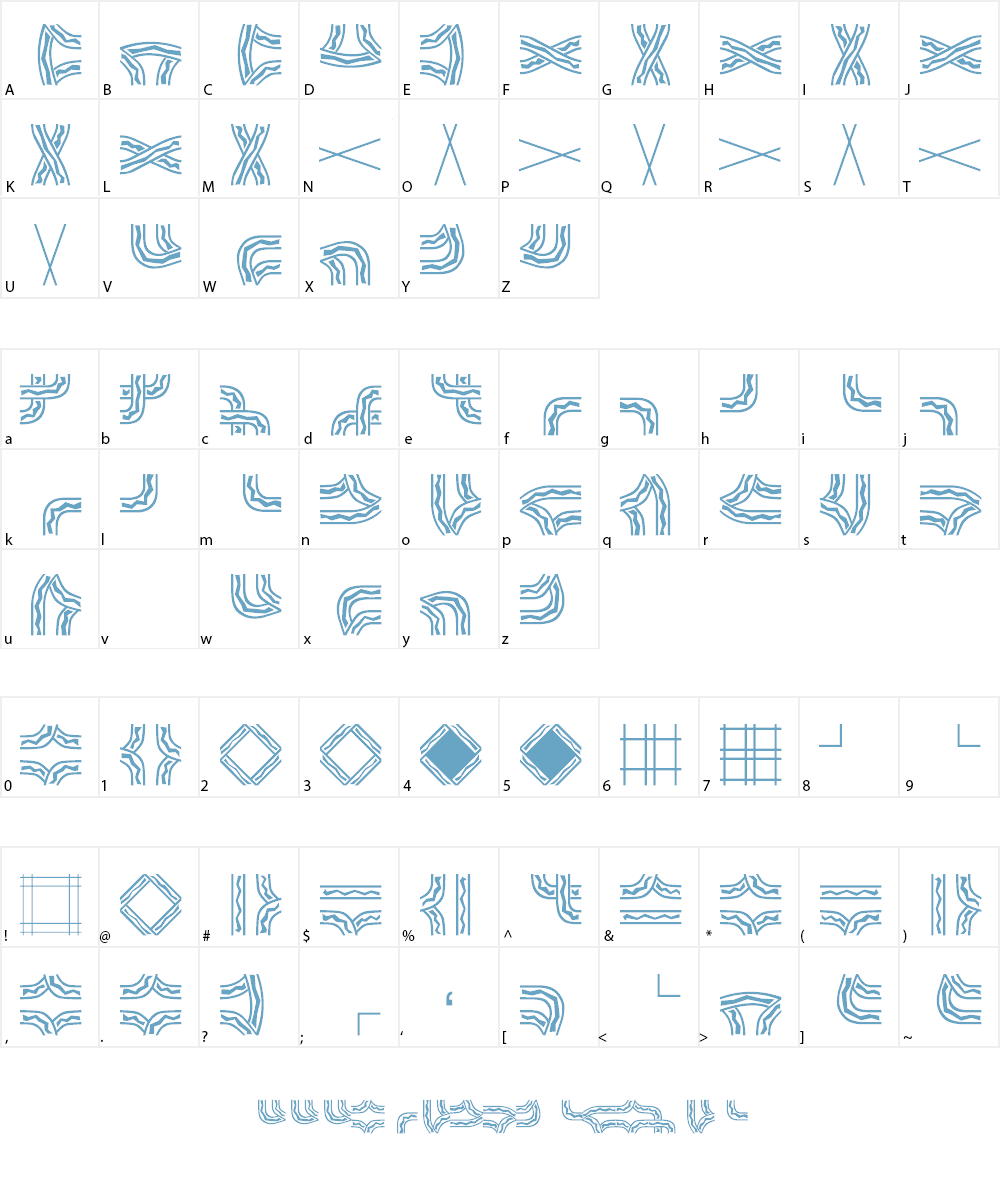 epx2 Font Character
