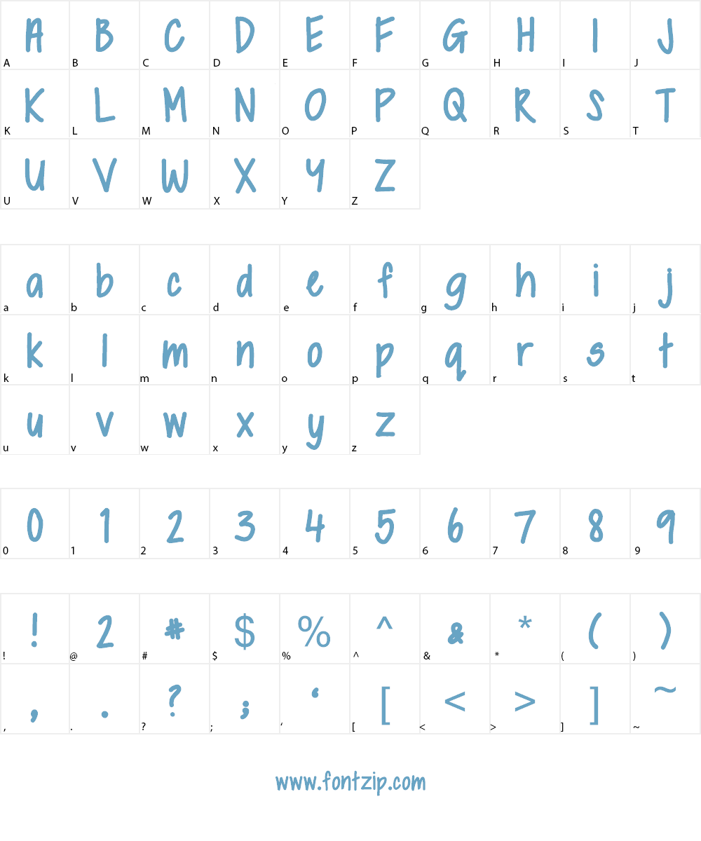 mystyle Font Character