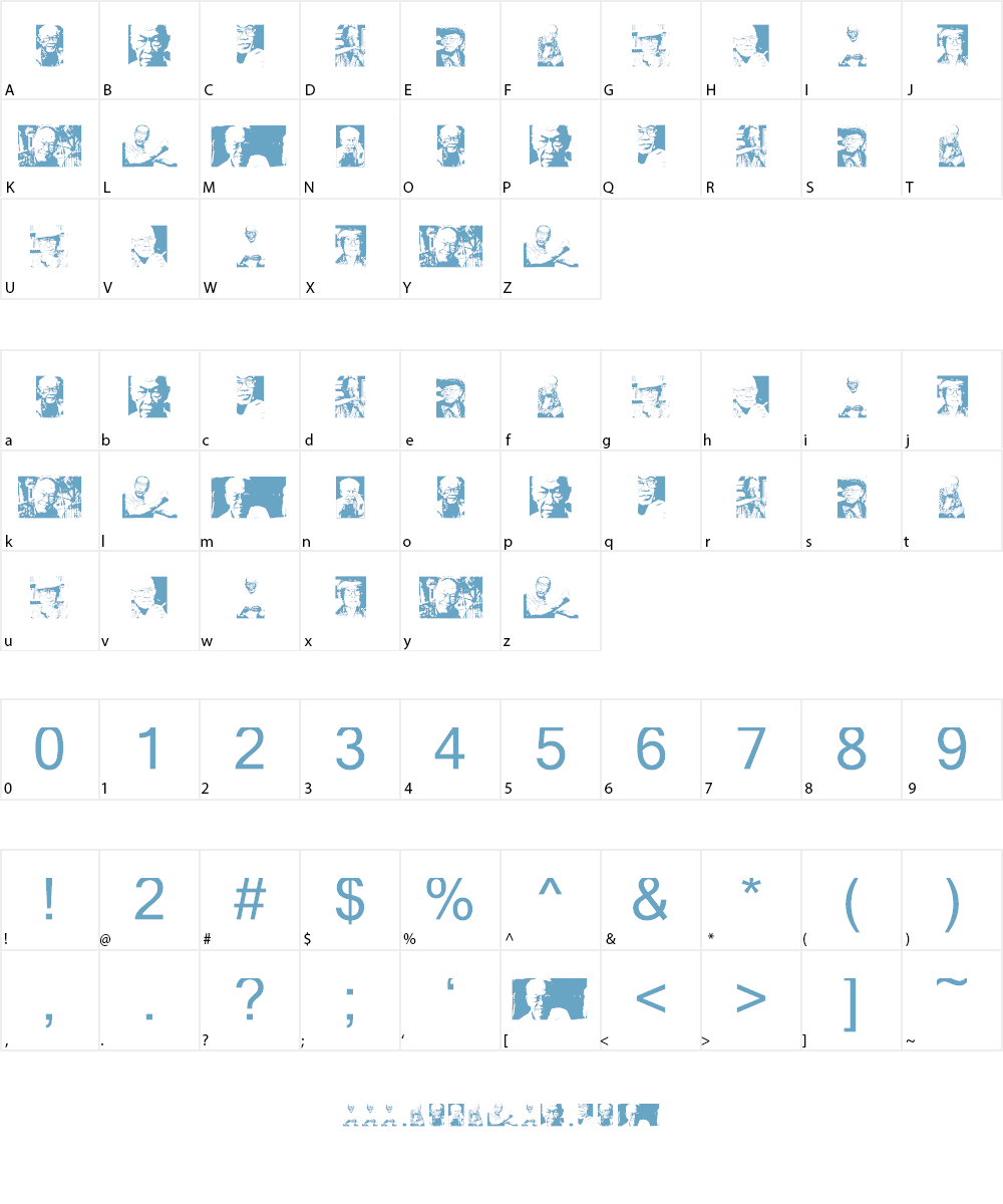 Toer Font Character