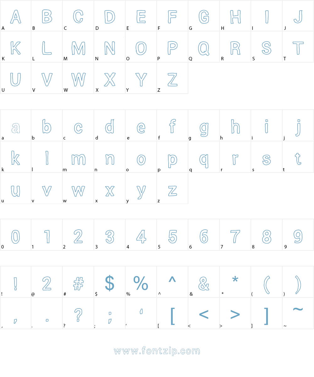 Verumai Font Character