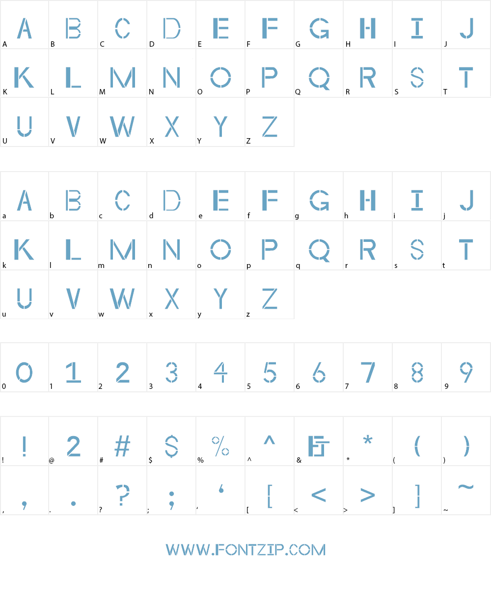 Byzantine Empire Font Character