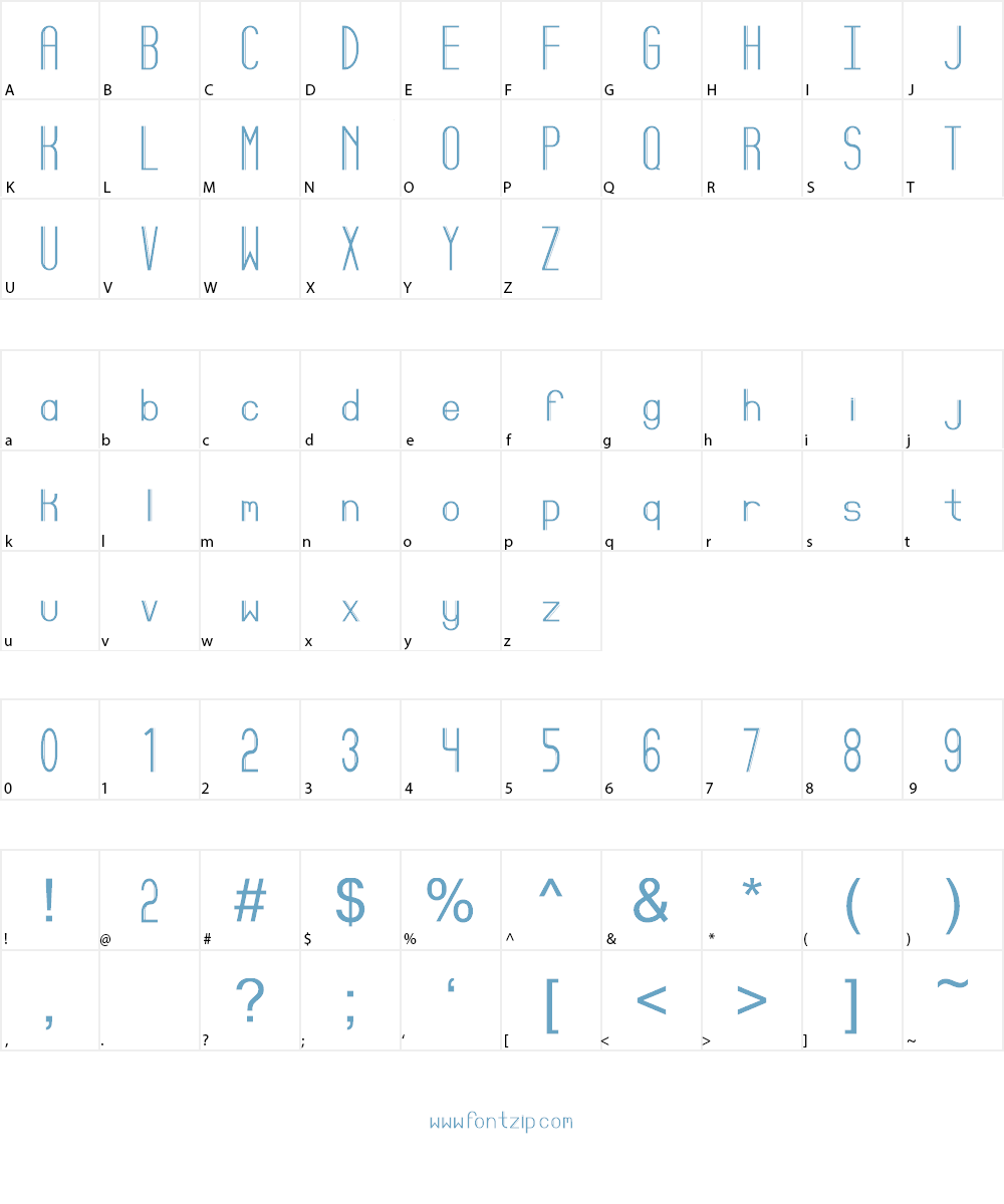 Reyes Font Character