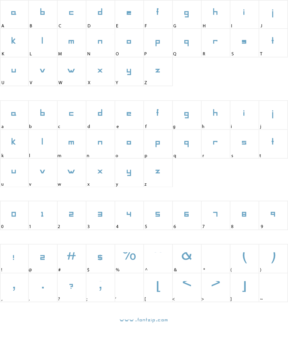 MAG Font Font Character