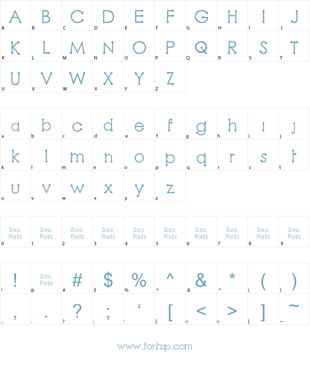 Clownz Font Character