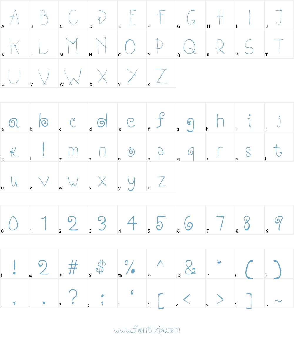 Robin Font Character