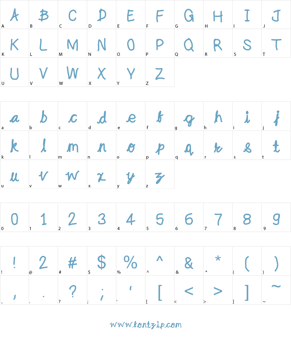 lakhey Font Character