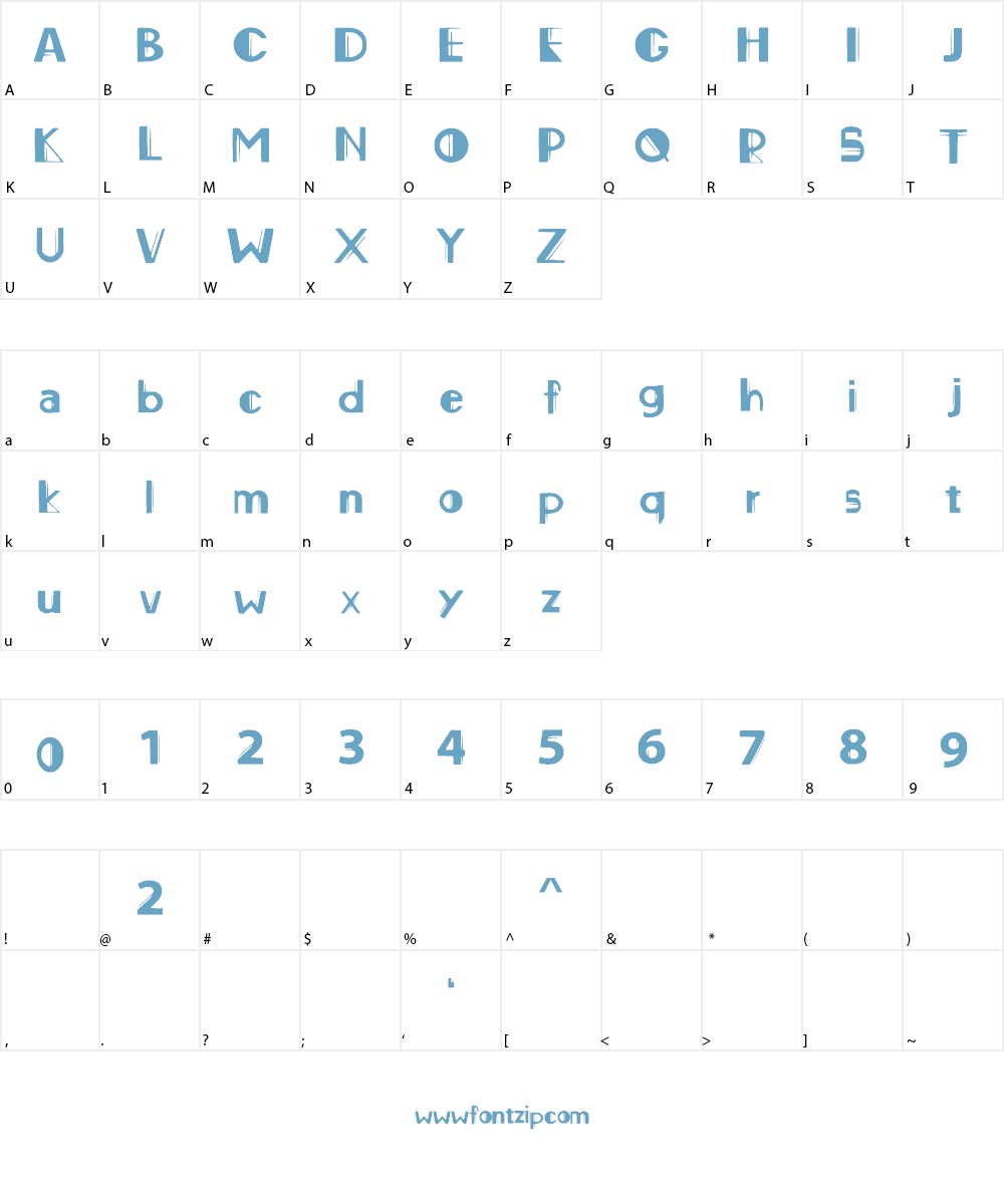 original_font Font Character