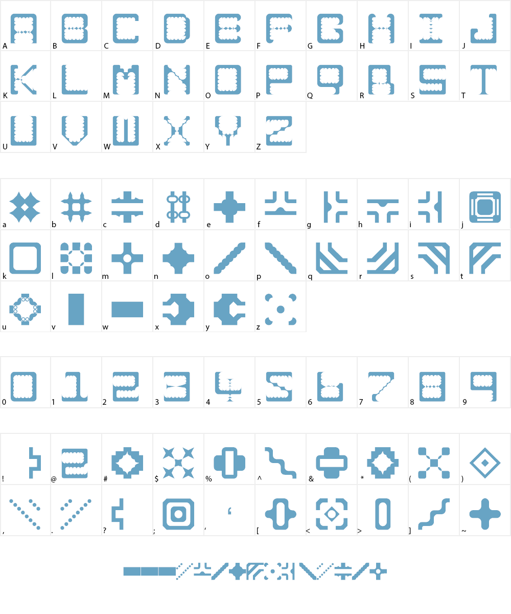 Builder3 Font Character
