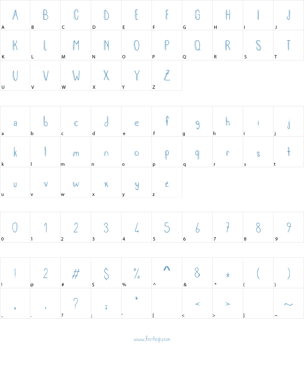 meryjane_v2 Font Character