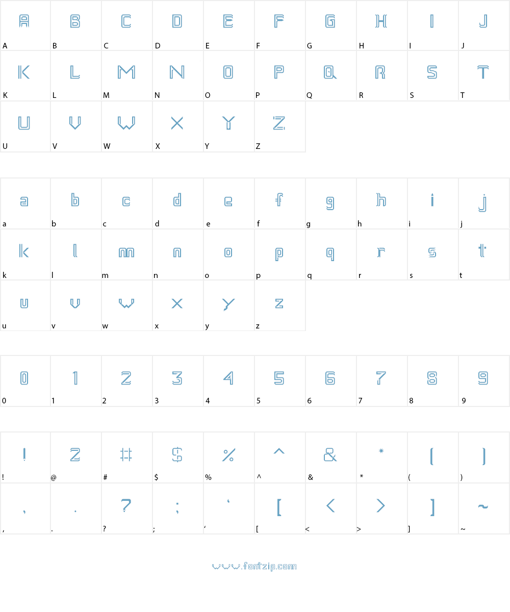 My Best Friend Font Character