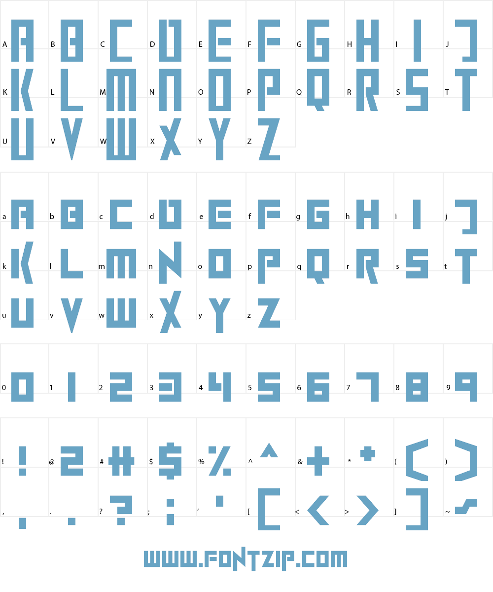 ExtinctionEvent Font Character