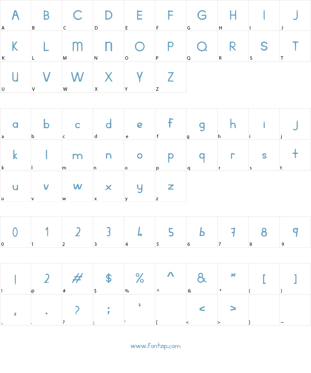 korra_font Font Character