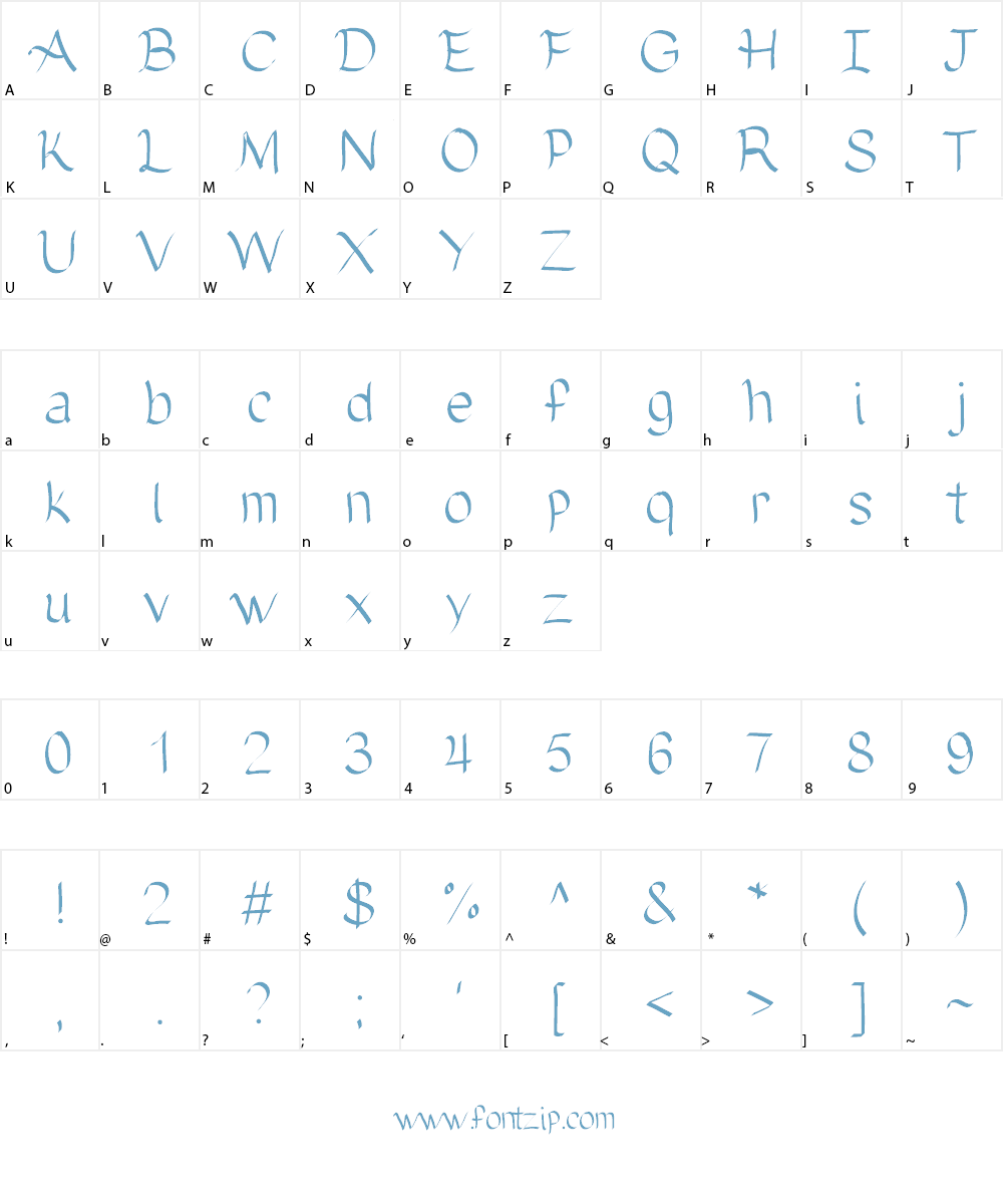 Neodymium Font Character