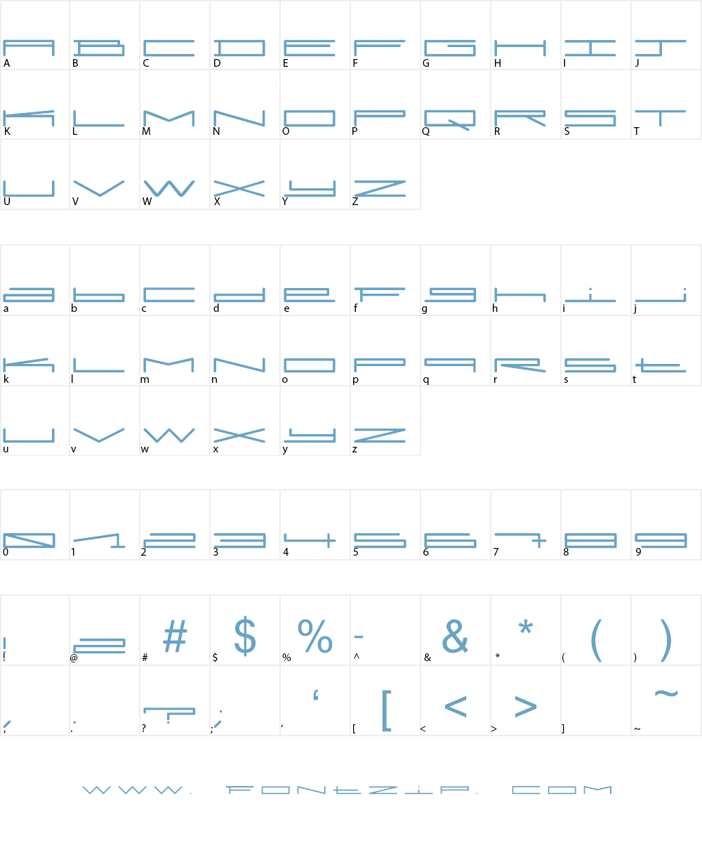 Slurp Font Character
