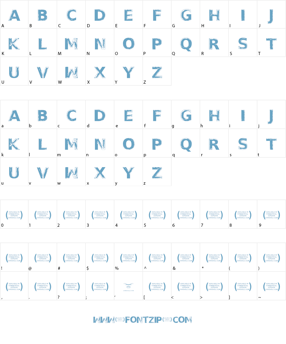 Thoughts of Her Font Character
