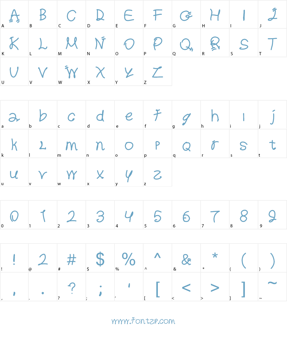 Ripley's Font Character