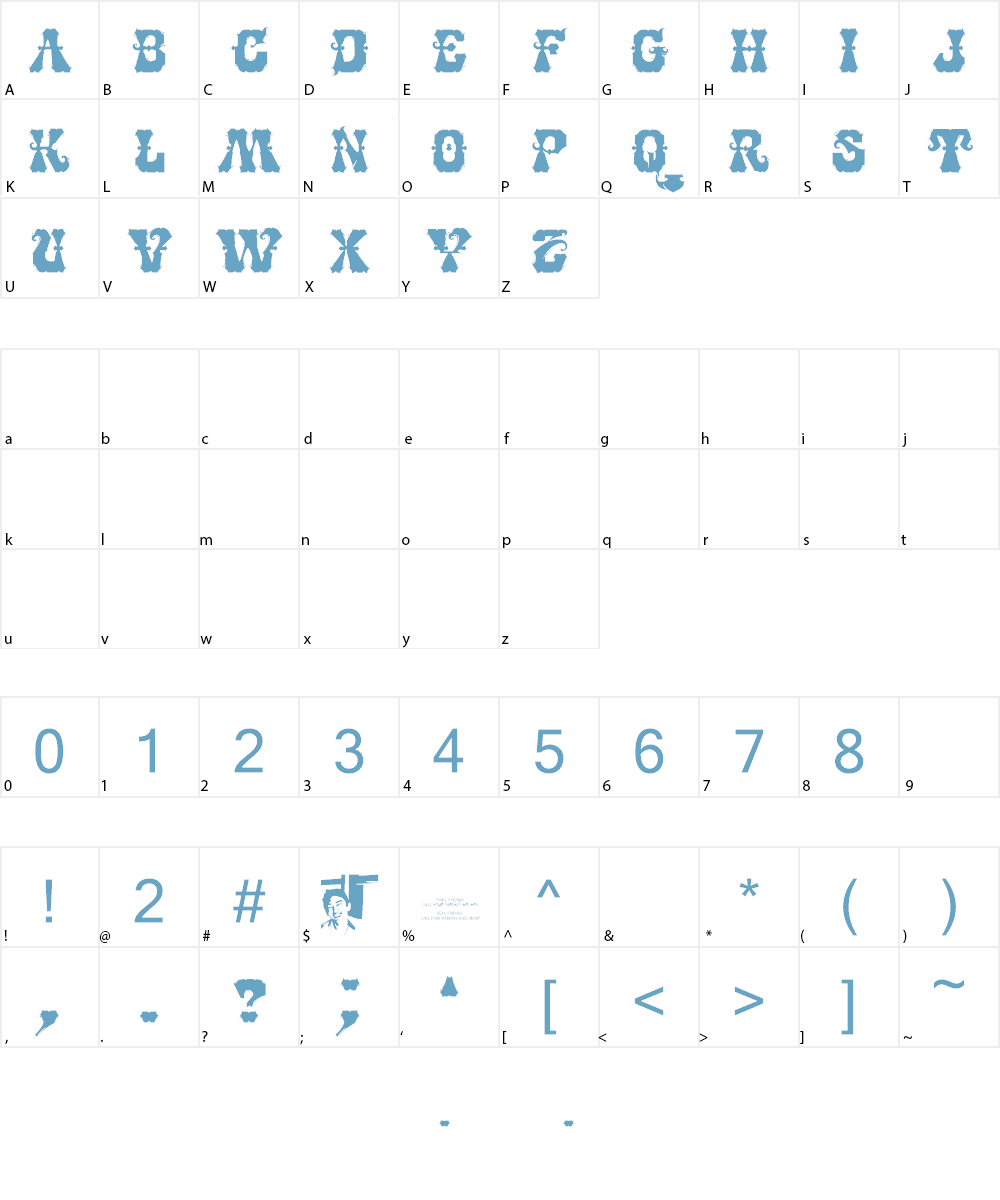 CHASE ZEN BASMATI Font Character