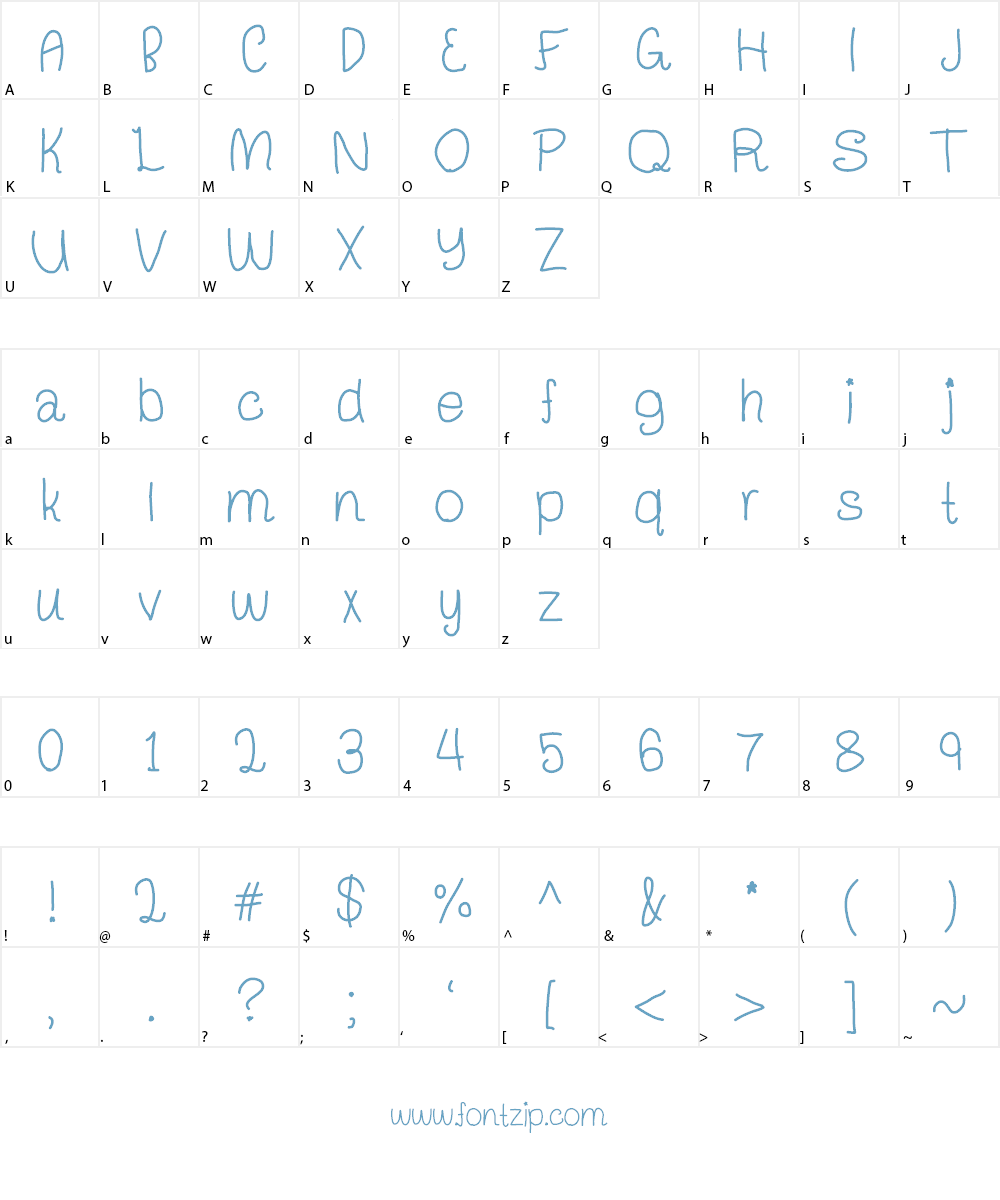 Chihiro Font Character