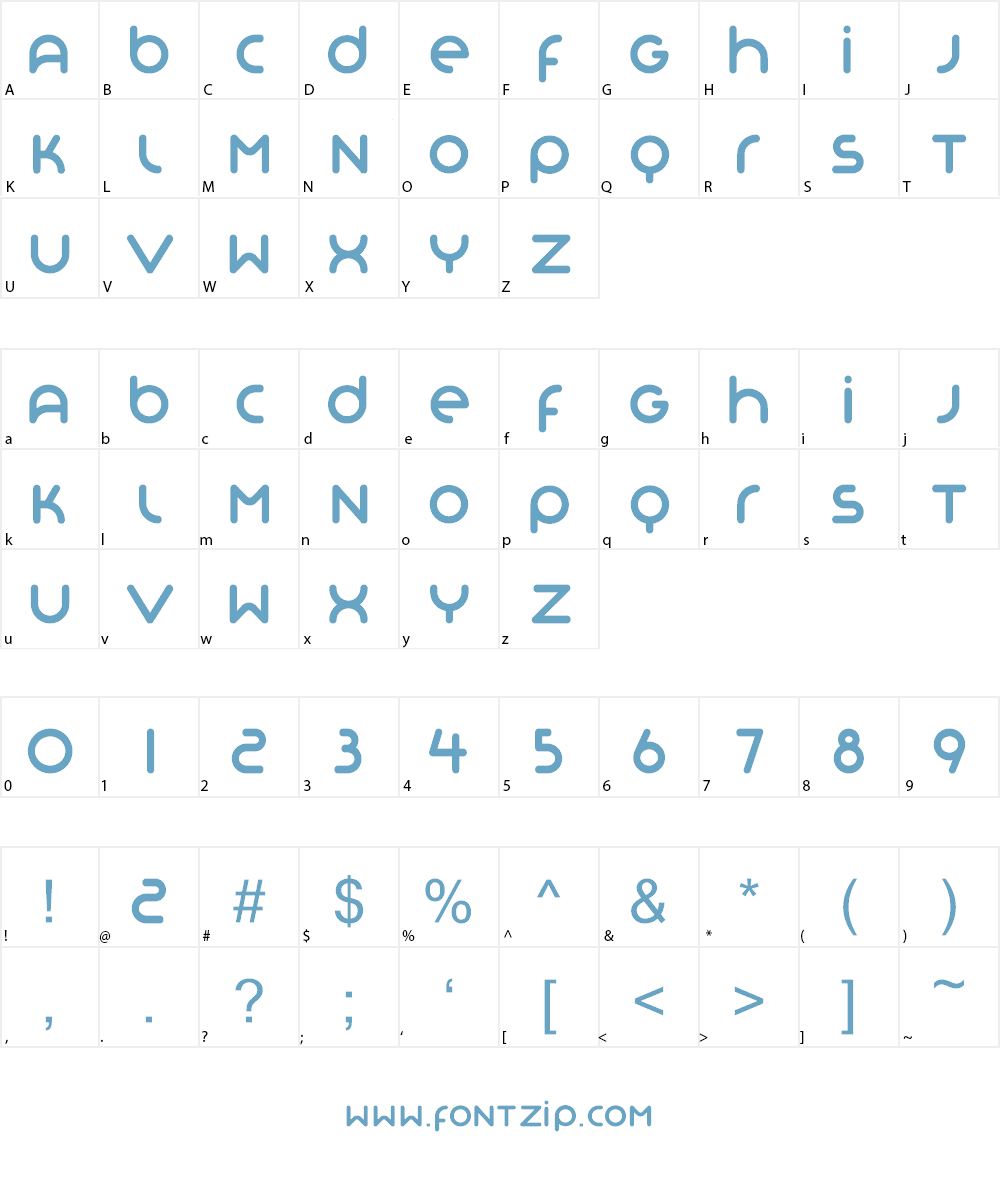 Organo (colored version at: log Font Character