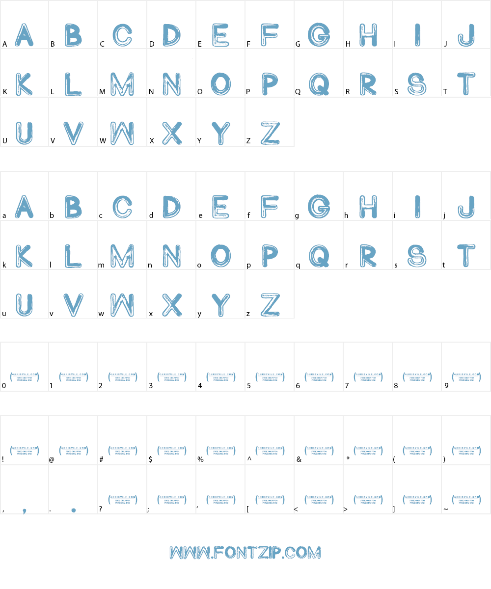 Abduco Font Character
