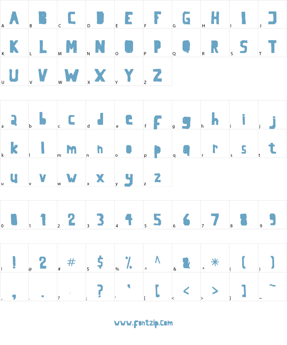 LaSegunda Font Character
