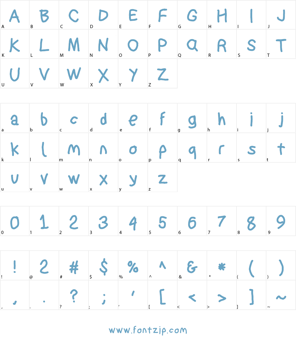 SuplexDriver Font Character