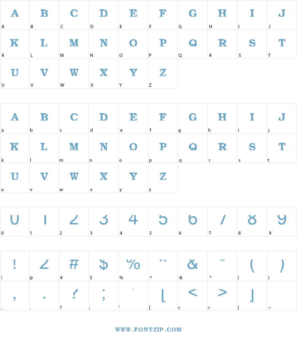 Amin_Soapy Font Character