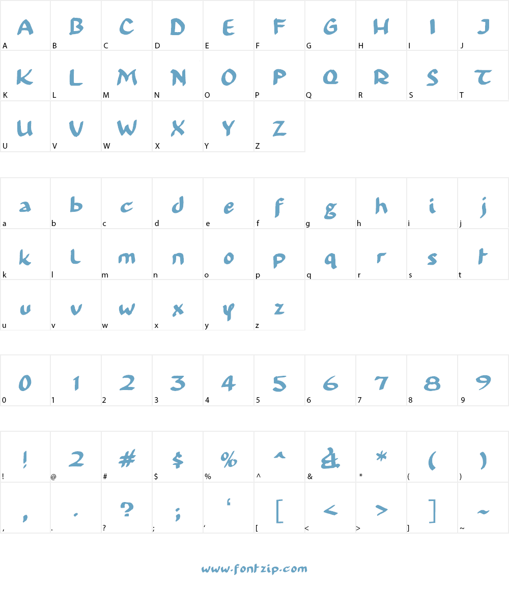 99 % OCCUPY Font Character