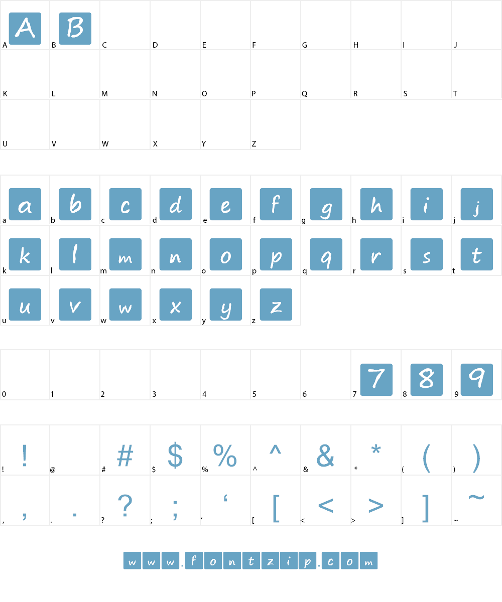 Kids board game Font Character