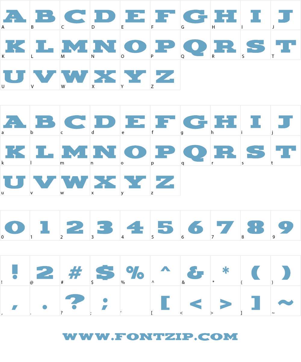 Hundo Font Character