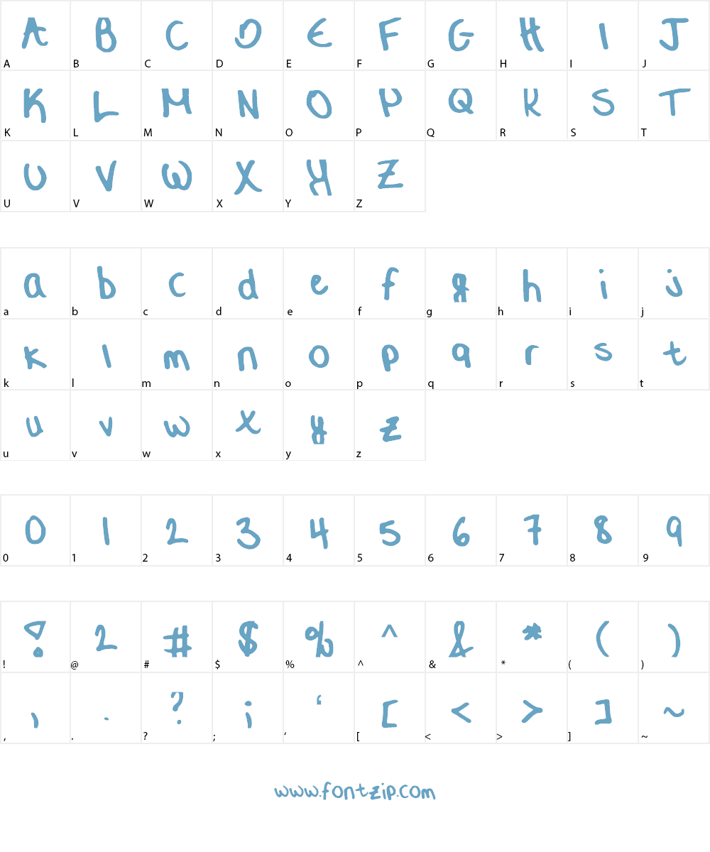 Alexis__Handwriting_Font_1.0 Font Character