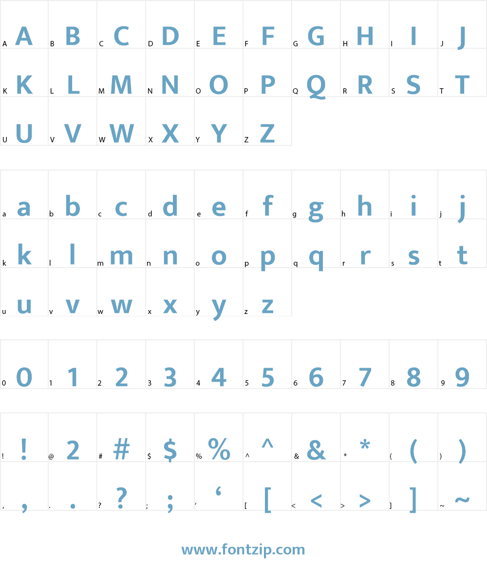 Ek Mukta Font Character