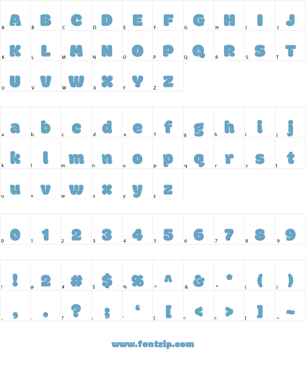 Modak Font Character