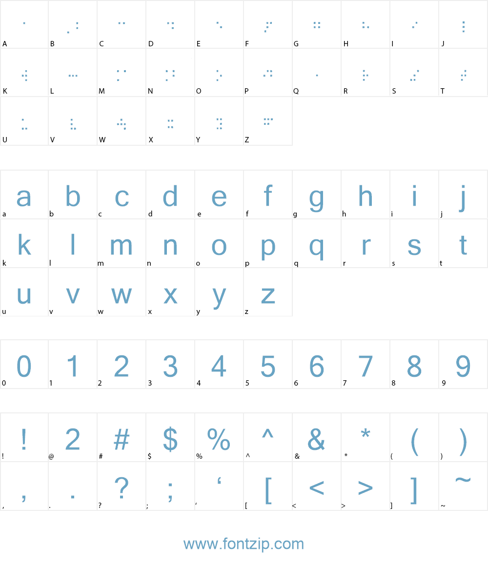 R8 Neue Font Character