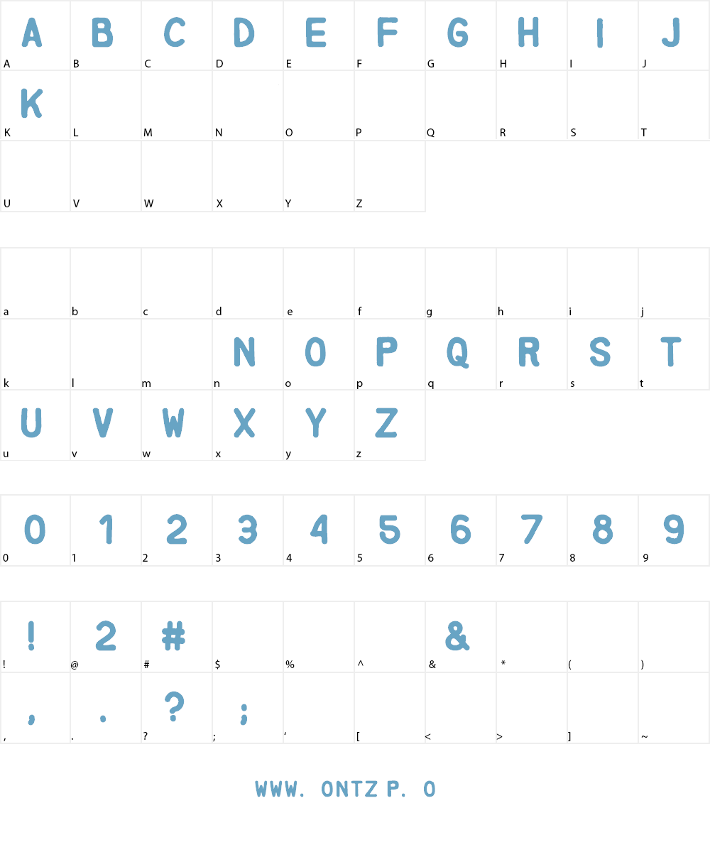 Miglia Font Character