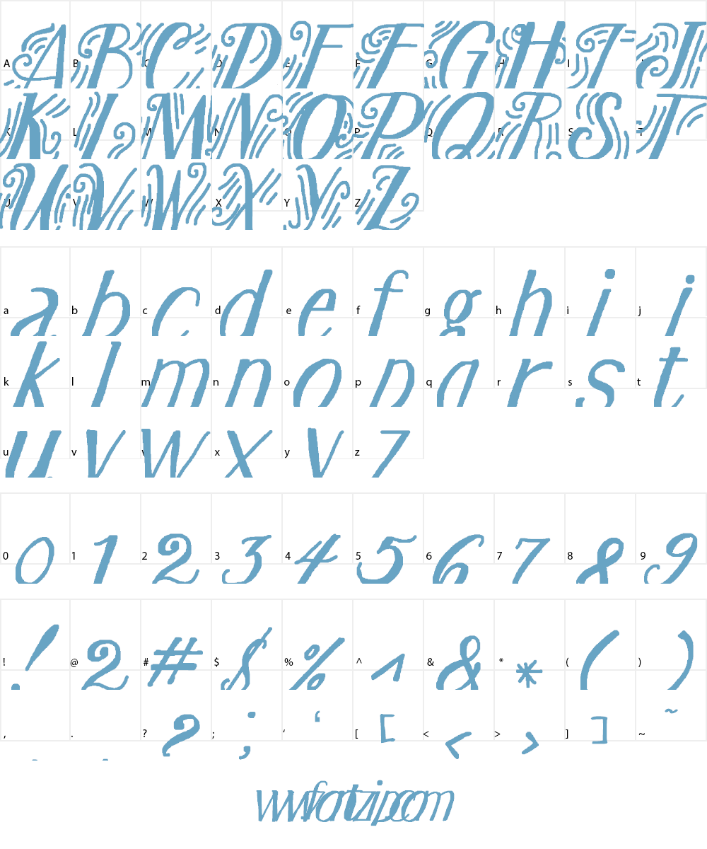 Happening100515223705854 Font Character