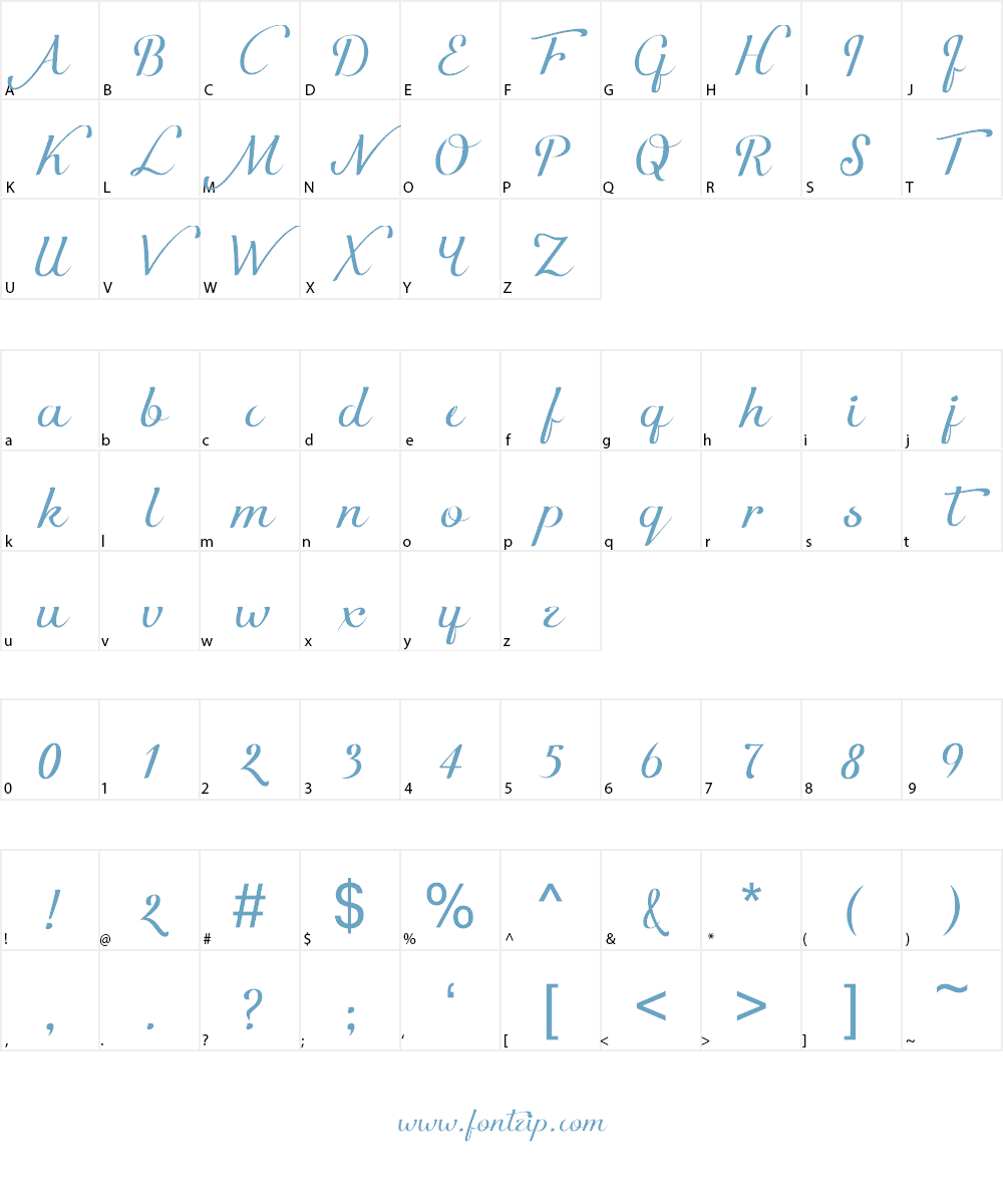 Kikelet Font Character