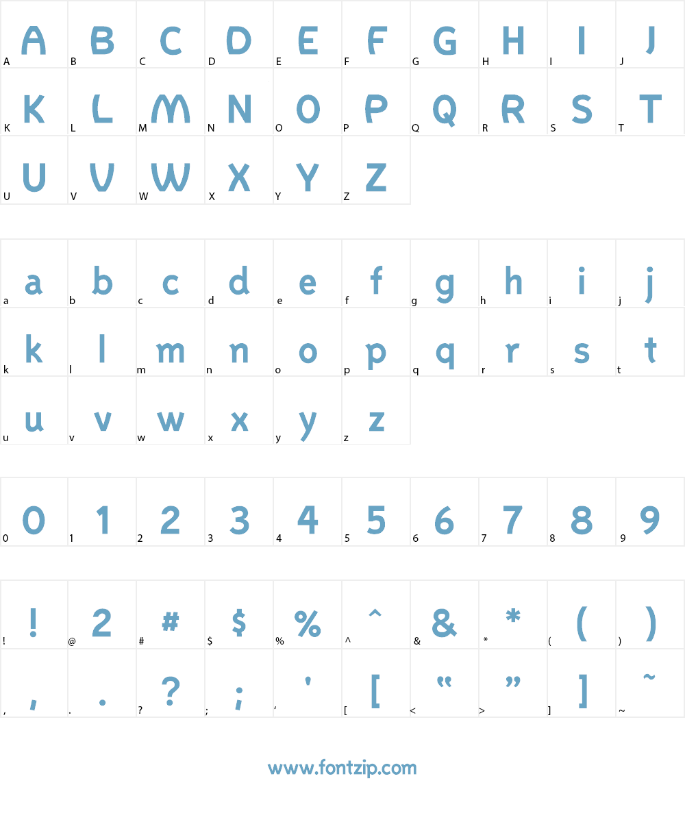 Familex Font Character