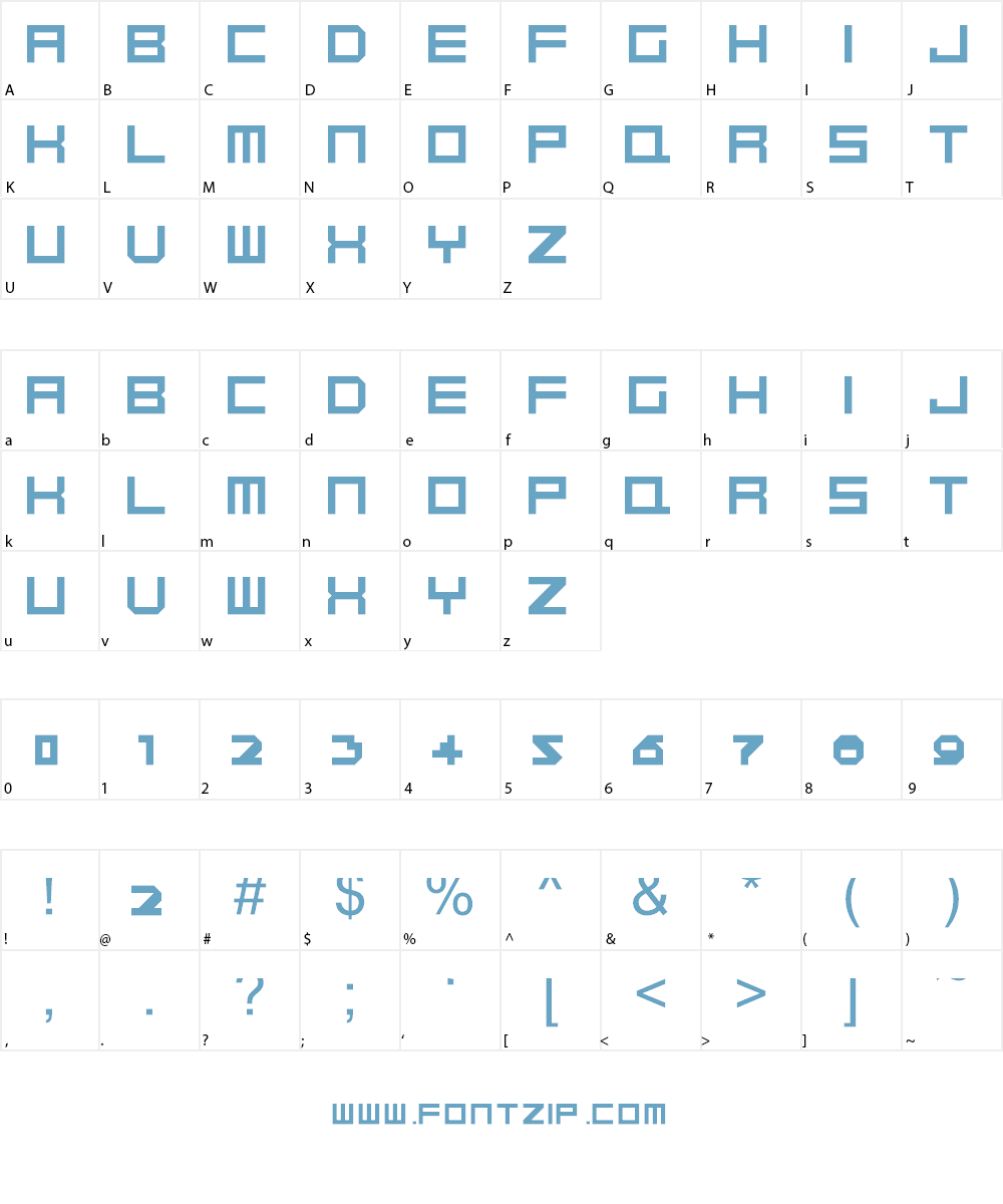 4Music Font Character