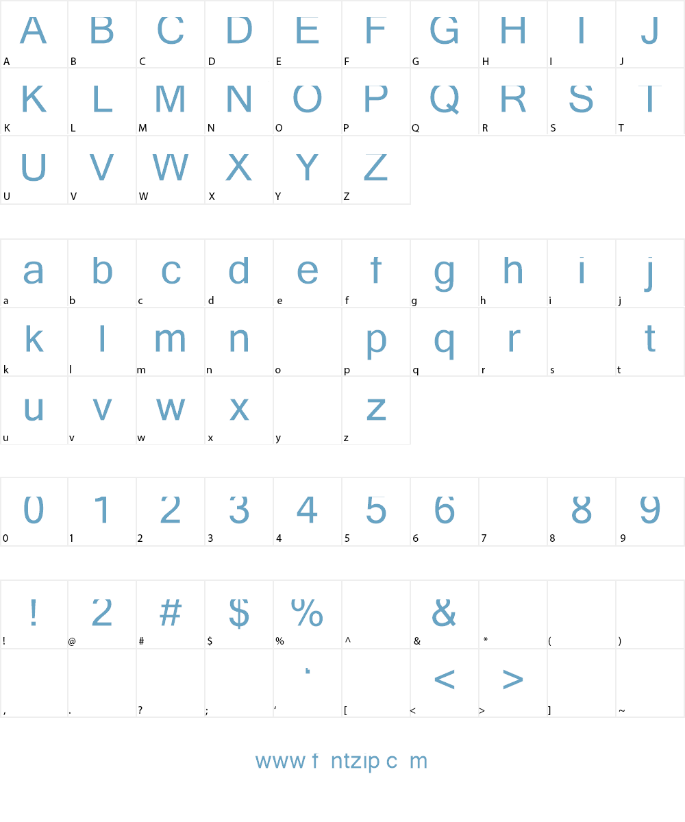 Dilyana Font Character