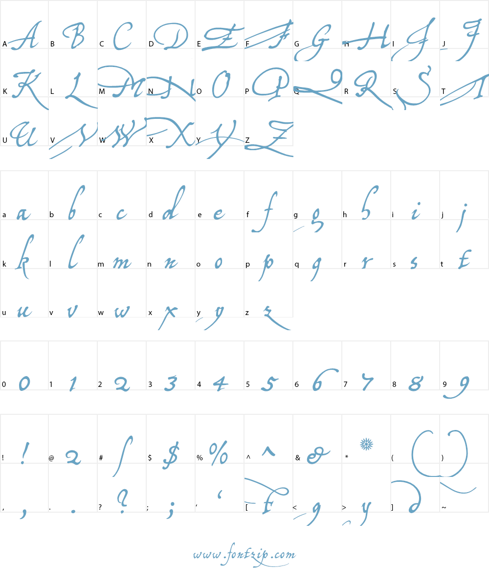 Tycho'sElegy Font Character