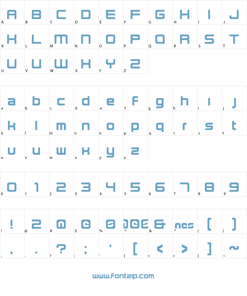 NES2 Font Character