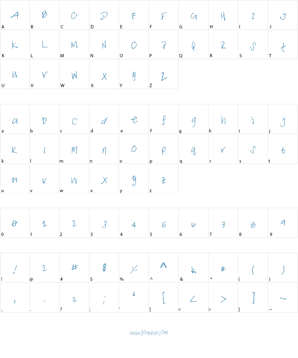 NOALANI Font Character