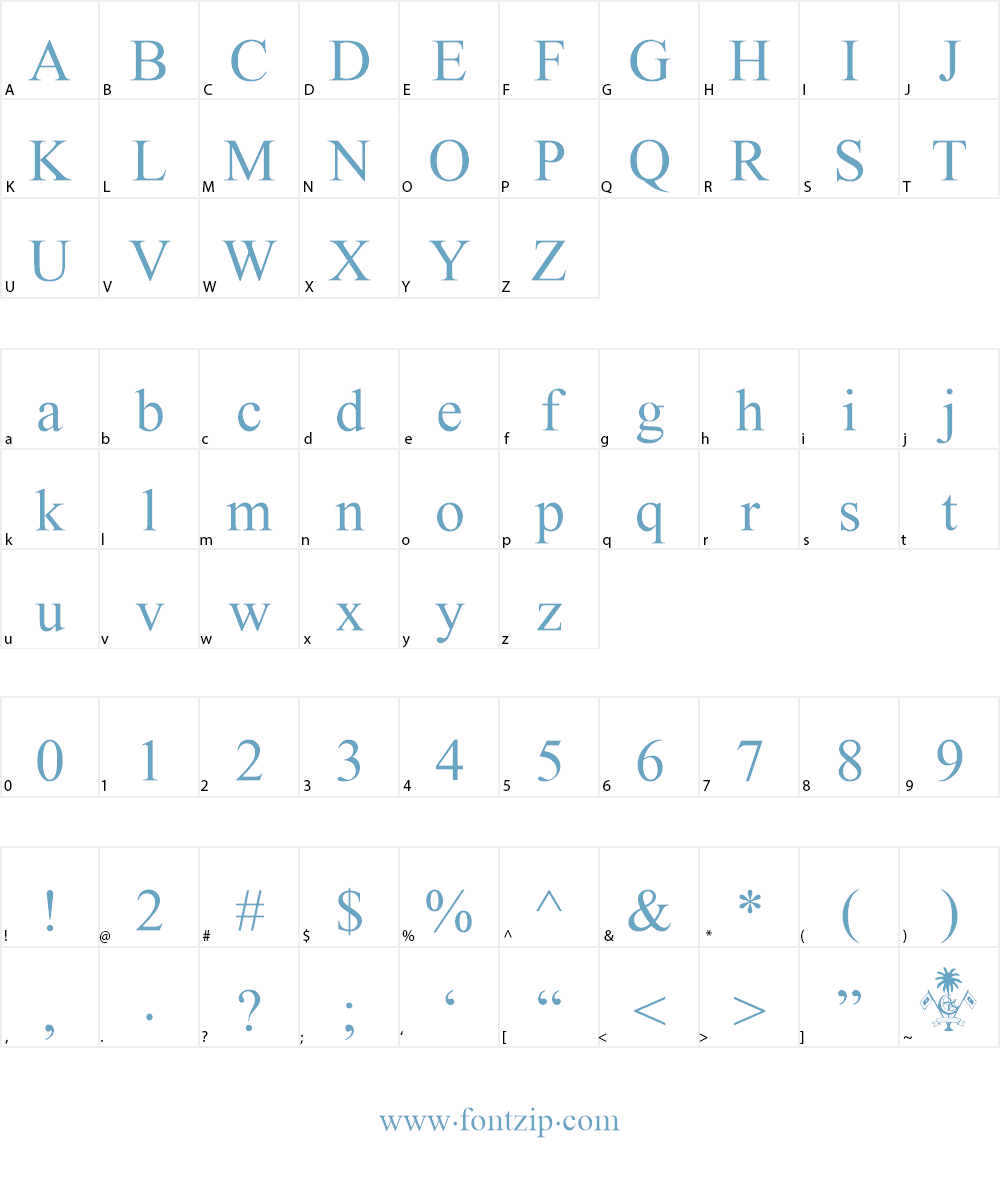 MV Boli Font Character