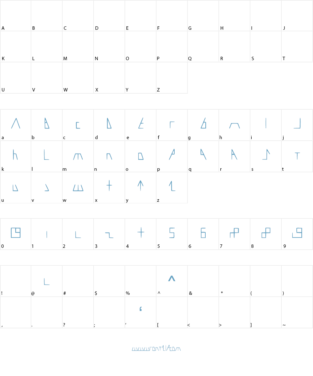 AMORC Font Character