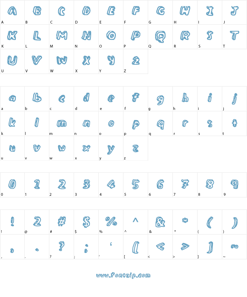 3D_Lettering Font Character
