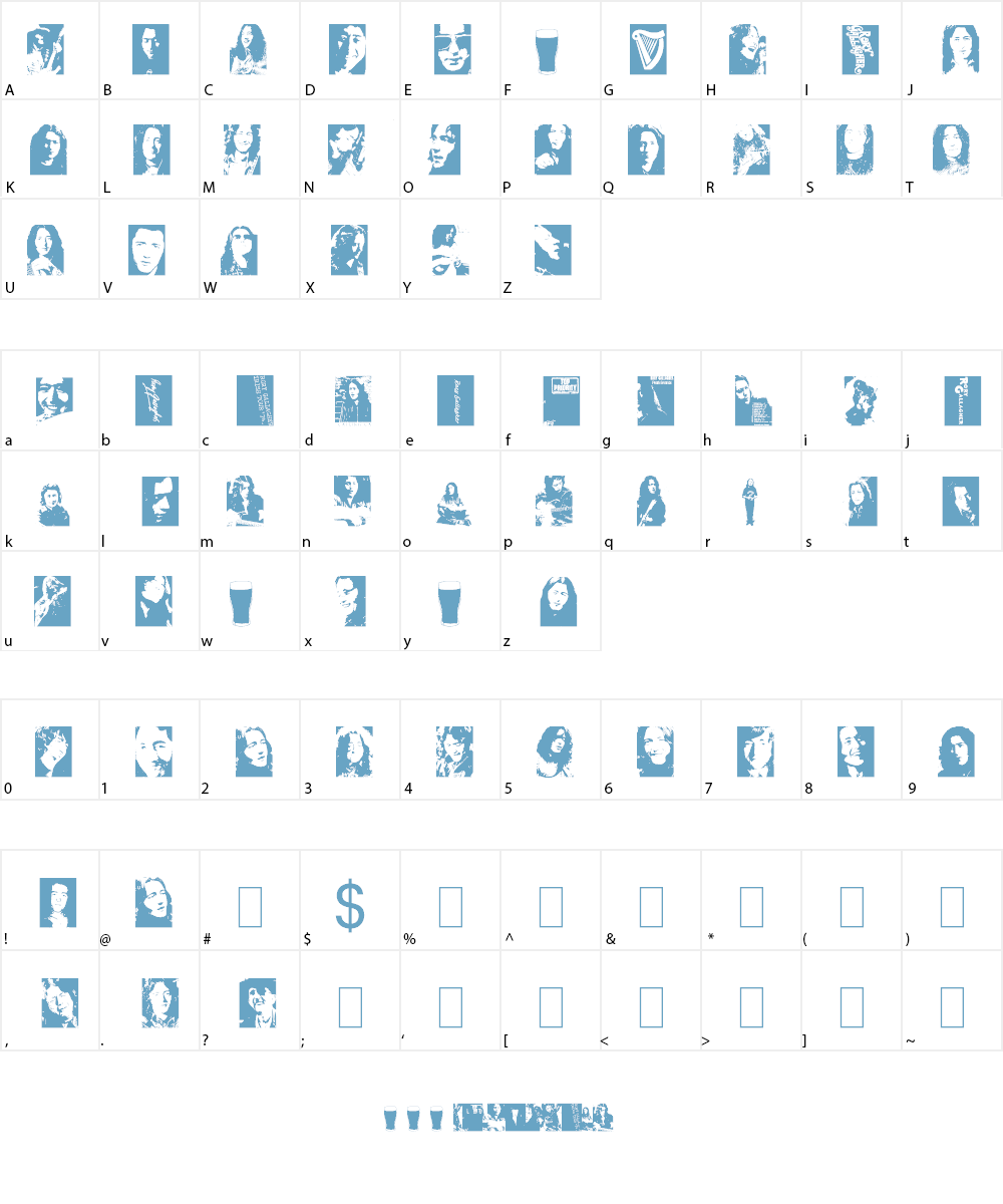 Thart_Rory_Gallagher Font Character