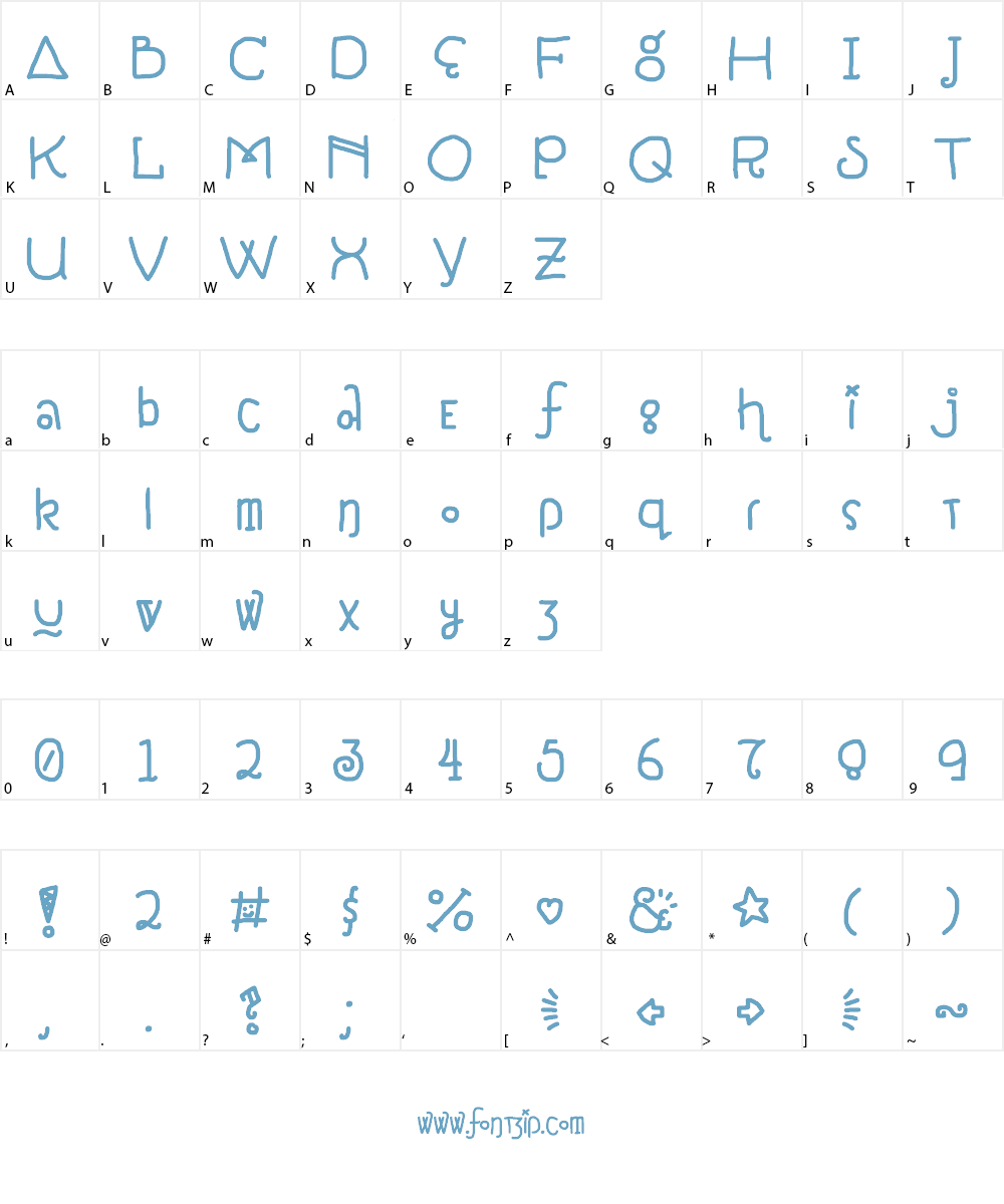 Notepads & Roleplay Font Character