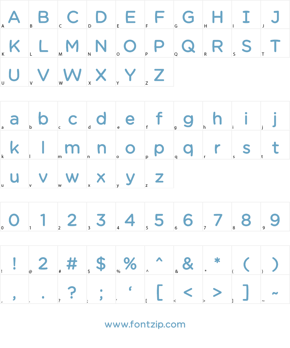 Chams Font Character